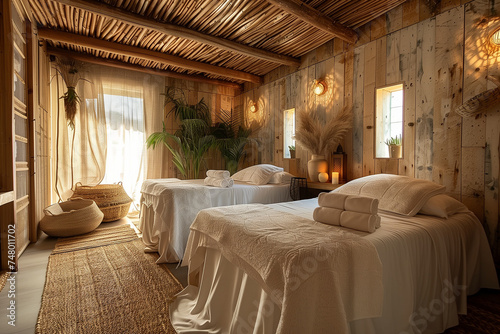 Asian massage spa natural organic beauty treatment © Anna