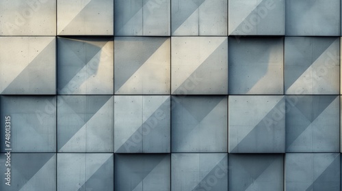 Architecture details wall pattern geometric abstract background