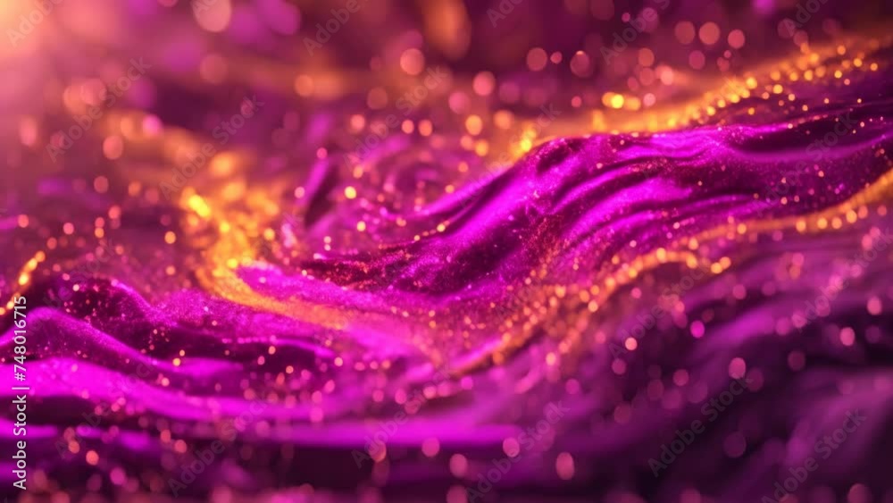 Stellar Symphony: Purple Radiance with Golden Sparks. Generative ai Stellar Symphony: Purple Radiance with Golden Sparks. Generative ai