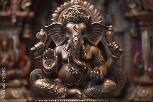 the Indian god Ganesha  © River Girl