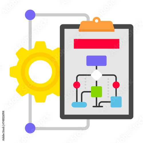 product, process and business model innovation concept, vector  design, Boosting productivity abilities Symbol, business motivation Sign, Enterprise impetusstock illustration