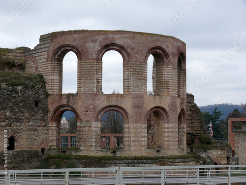 Ruine der Kaisertherme in Trier photo