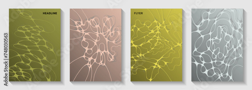 Artificial intelligence concept abstract vector