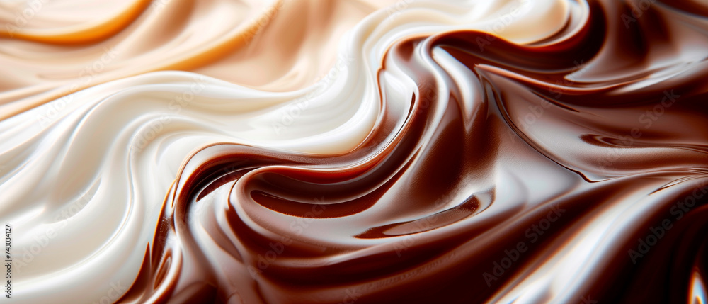 melted chocolate swirl background melted chocolate swirl background