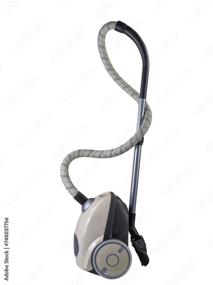 Vacuum cleaner isolated on the white background (CLIPPING PATH)