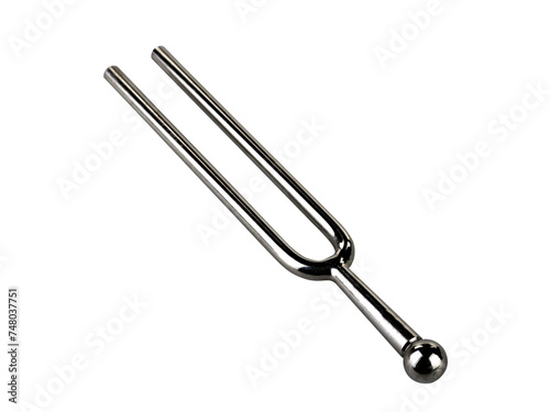 Music tuning fork isolated  (clipping path) © pbombaert