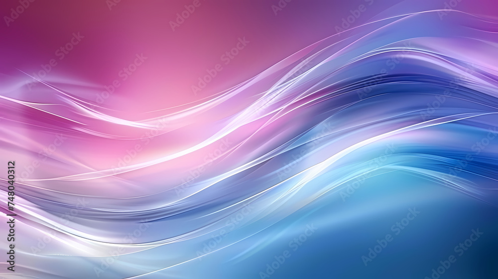 Fototapeta premium Abstract Swirling Colors in Blue and Pink Hues