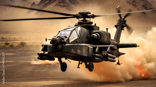 AH-64 Apache Attack Helicopter: A Masterpiece of Aerial Firepower and Tactical Precision