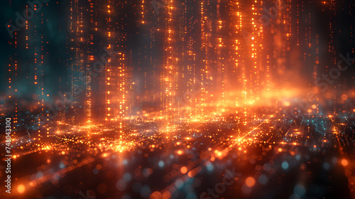 Illuminating Global Connectivity. Modern Technology Shaping the World. Digital Age with Futuristic Innovation and Networked Communication Background.