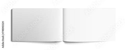 Clear 3D Brochure, Magazine Or Book Mock Up
