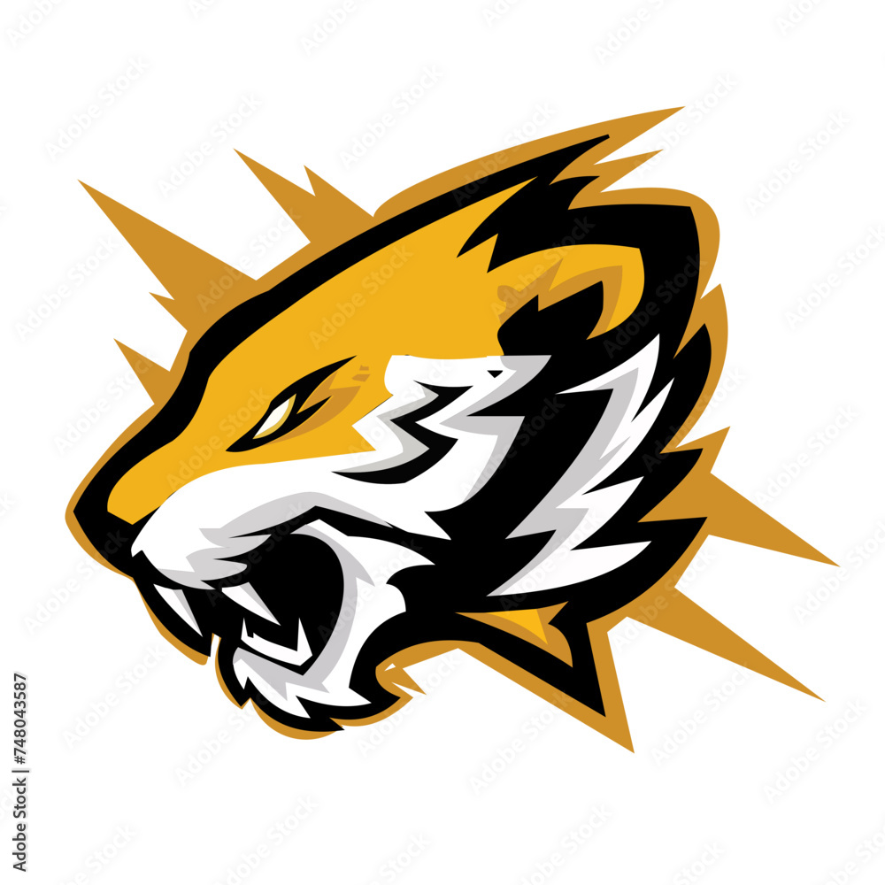 Tiger Head Mascot Tiger Head Mascot