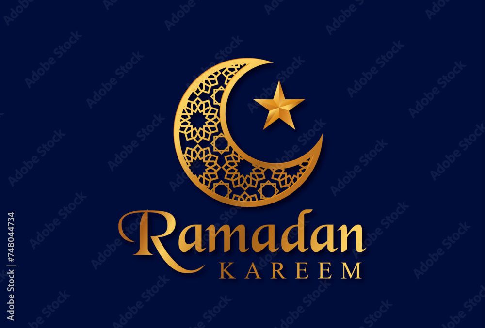 Ramadan kareem islamic greeting card. Texture background vector illustration Ramadan kareem islamic greeting card. Texture background vector illustration