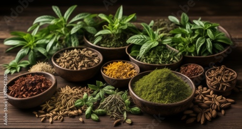  Aromatic herbs and spices, ready to enhance your culinary creations