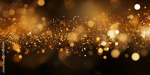 Abstract luxury gold