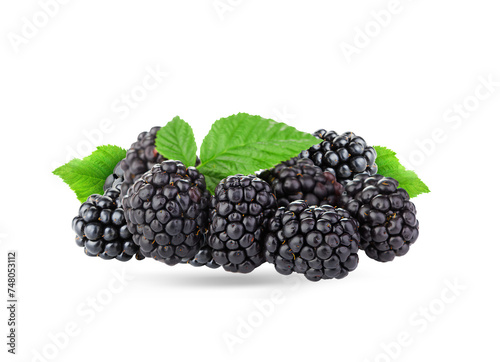 blackberry and mint black raspberries, Blackberry pie Fruit, blackberry, natural
