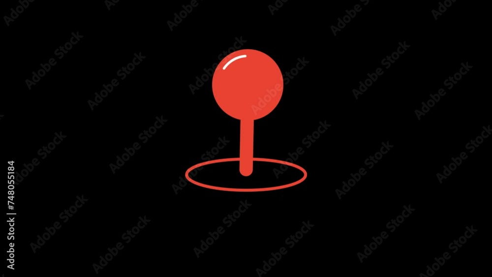 Location Marker icon Animation with transparent background Location Marker icon Animation with transparent background