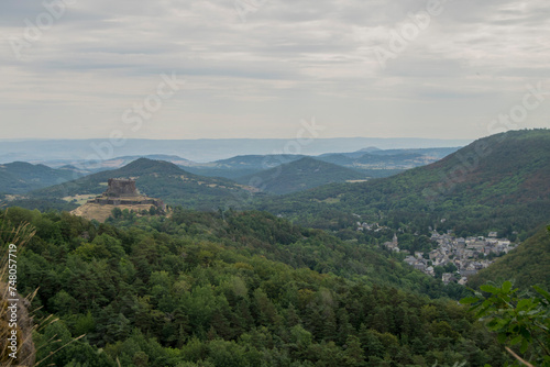 murol castle on the hill