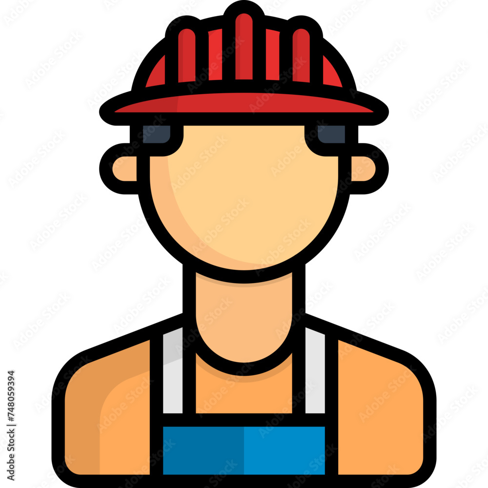 Obraz premium Builder Icon