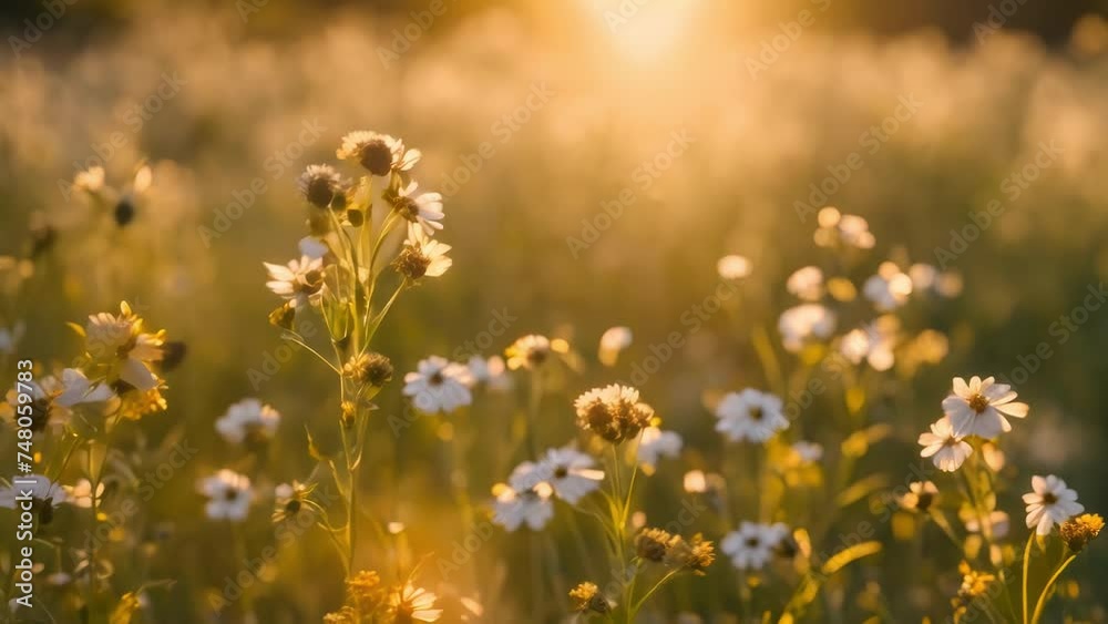 field of daisies in the meadow field of daisies in the meadow