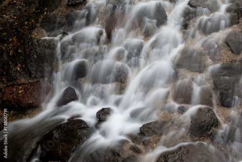 View of the waterfall in Ulleungdo