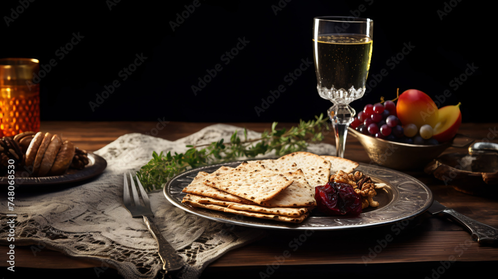 Happy Passover! Jewish Pesach Torah, a joyous celebration.