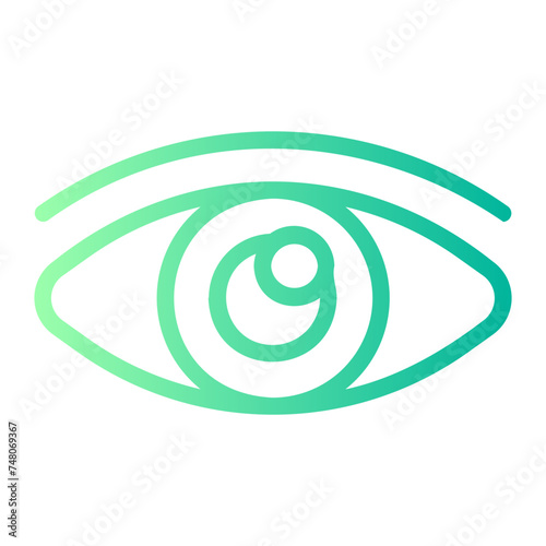 eye gradient icon