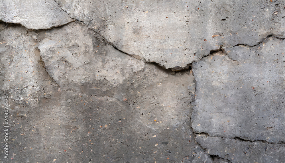 Cracked light gray concrete texture. Stone wall background. Cracked light gray concrete texture. Stone wall background.