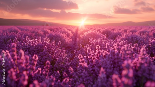 The lavender field © Diana