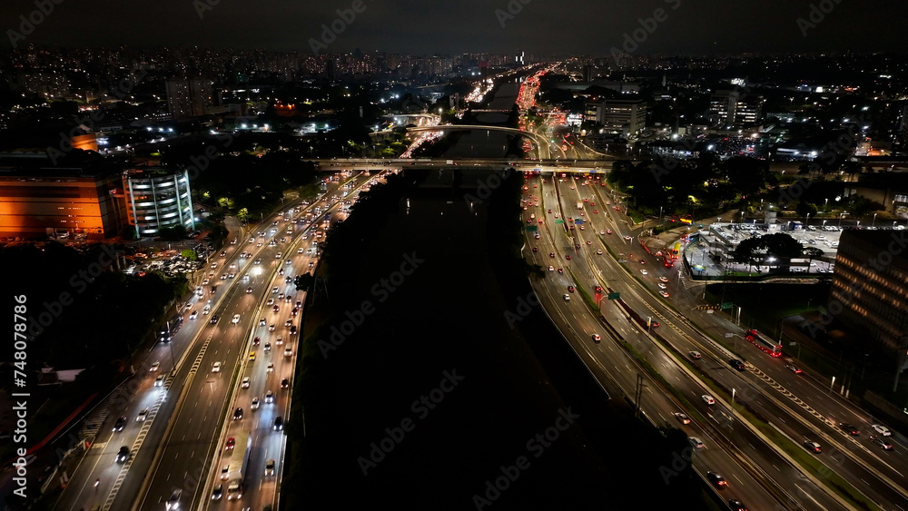 Freeway Road At Sao Paulo In Sao Paulo Brazil. Cityscape Bridge. Traffic Road. Sao Paulo Brazil. City Skyline Landscape. Freeway Road At Sao Paulo In Sao Paulo Brazil. Freeway Road At Sao Paulo In Sao Paulo Brazil. Cityscape Bridge. Traffic Road. Sao Paulo Brazil. City Skyline Landscape. Freeway Road At Sao Paulo In Sao Paulo Brazil.