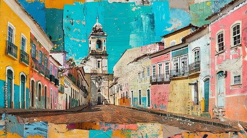 Pelourinho's Heritage Art Collage   © Kristian