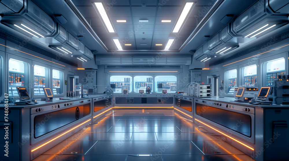 Fototapeta premium High quality modern scientific laboratory.