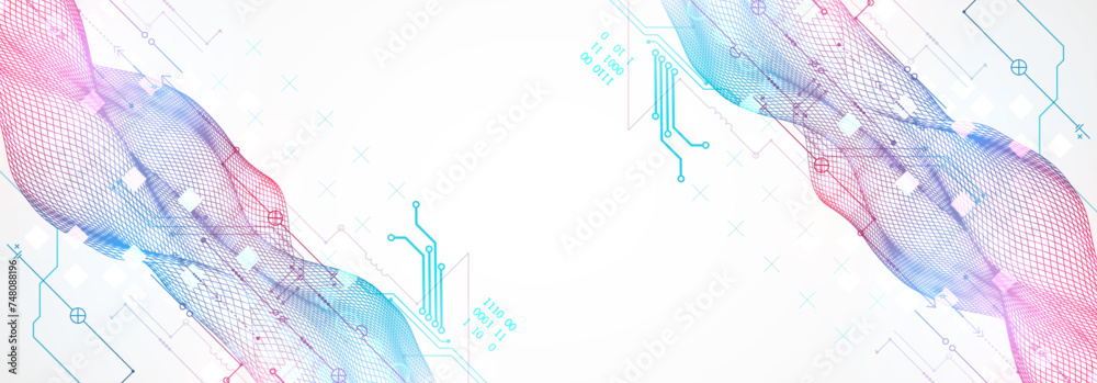 Wireframe Big Data concept. Abstract digital futuristic vector illustration on technology background. Data mining and management concept. Hand drawn art. Wireframe Big Data concept. Abstract digital futuristic vector illustration on technology background. Data mining and management concept. Hand drawn art.