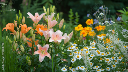 Lilies in the park.