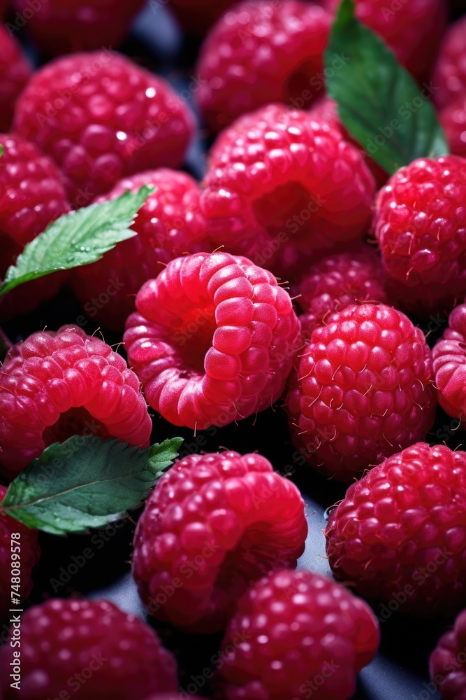 Raspberry background, close up. Fresh raspberry realistic, detailed, pattern. Summertime concept for package, grocery product advertising. Raspberry background, close up. Fresh raspberry realistic, detailed, pattern. Summertime concept for package, grocery product advertising.