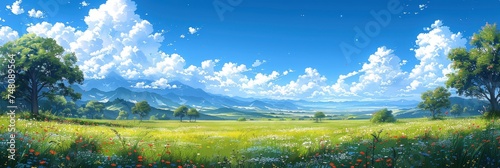Awan Putih Langit Biru Beautiful Skyindone, Background Banner HD
