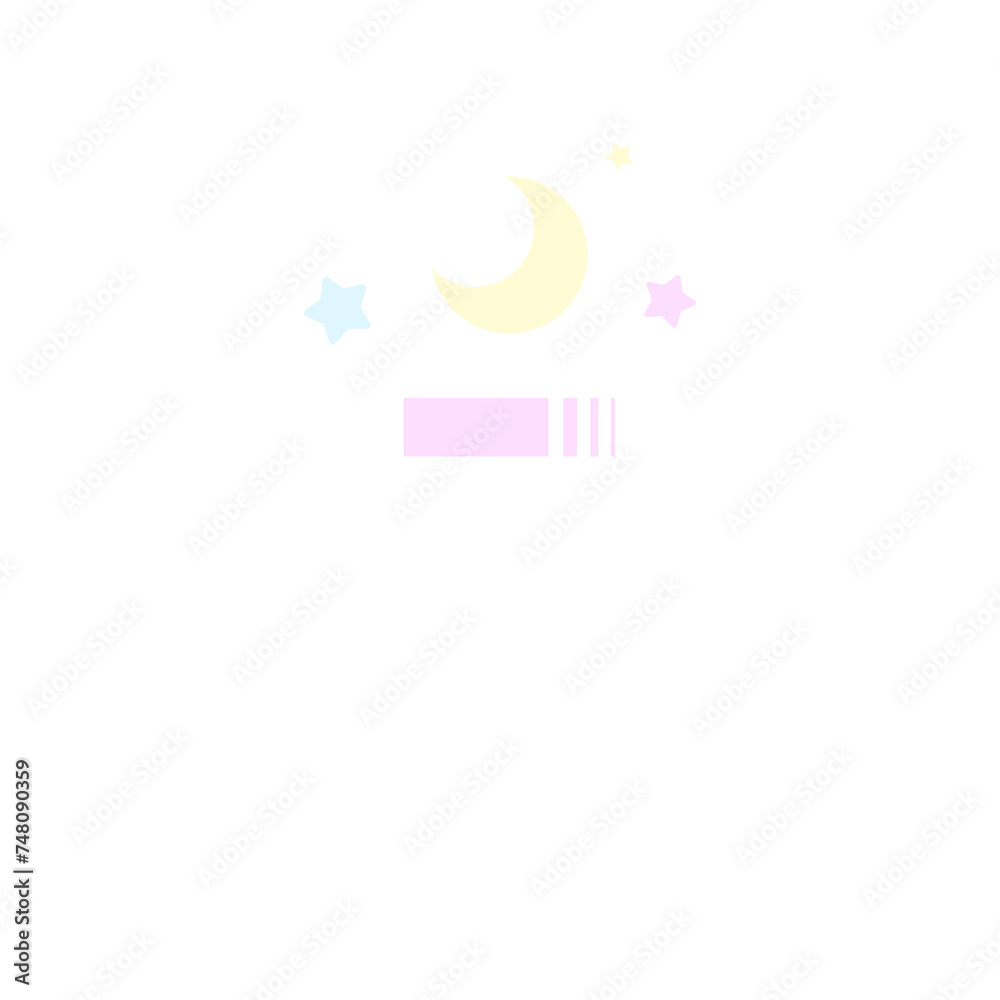 90sレトロなファンシースクエア壁紙⭐︎PNG