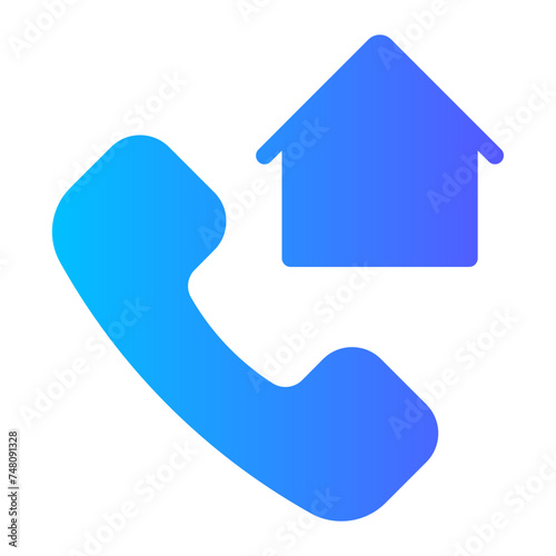 calling gradient icon