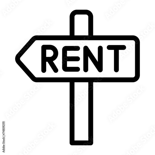 building line icon