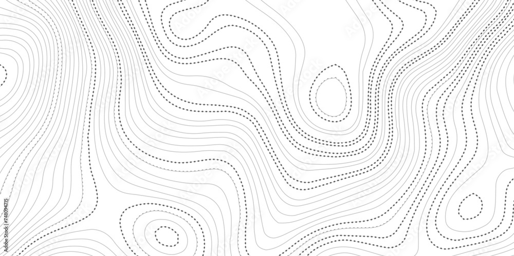 Abstract black and white wavy topography map background. Topography relief and topographic map wave line background. Vector illustration. Abstract black and white wavy topography map background. Topography relief and topographic map wave line background. Vector illustration.