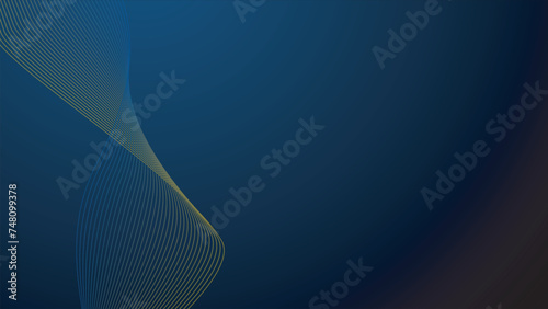 Dark Blue Abstract background wallpaper vector image for backdrop or presentation
