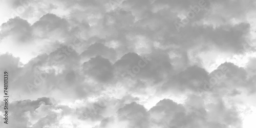 Luxury Nature Abstract: Mountainous Cumulus Clouds Boiling in the Summer Sky.  Darkness and light, heaven. Grey clouds. White cloud isolated on black background, Fluffy texture , Abstract smoke...