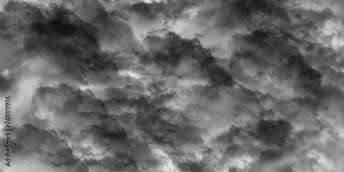 Luxury Nature Abstract: Mountainous Cumulus Clouds Boiling in the Summer Sky.  Darkness and light, heaven. Grey clouds. White cloud isolated on black background, Fluffy texture , Abstract smoke...
