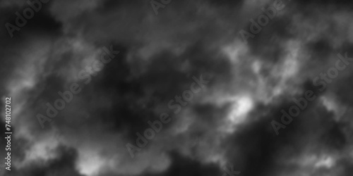 Luxury Nature Abstract: Mountainous Cumulus Clouds Boiling in the Summer Sky.  Darkness and light, heaven. Grey clouds. White cloud isolated on black background, Fluffy texture , Abstract smoke...