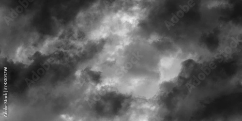 Luxury Nature Abstract: Mountainous Cumulus Clouds Boiling in the Summer Sky. Darkness and light, heaven. Grey clouds. White cloud isolated on black background, Fluffy texture , Abstract smoke...
