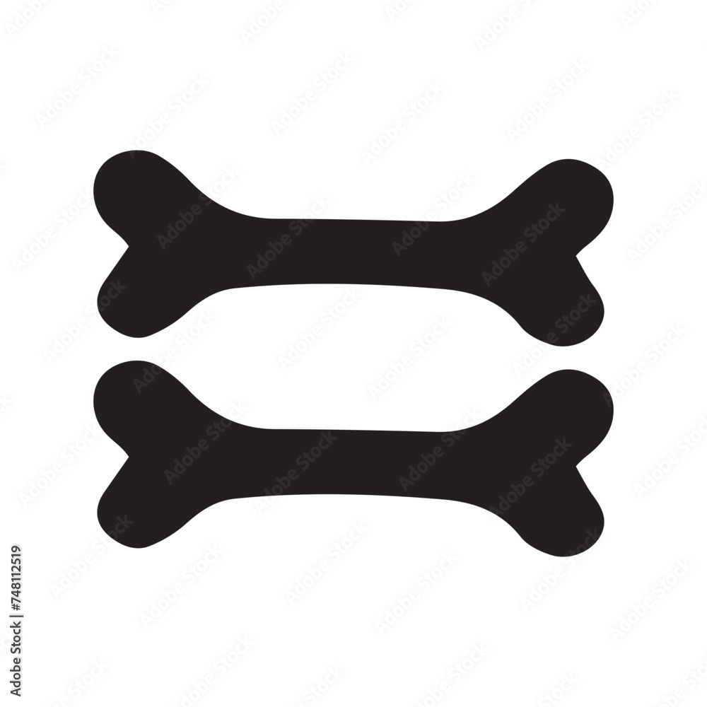 Dog bone vector icon. Cartoon dog icon Flat Design Pet Care, bone toy mascot icon vector illustration design, Vector 10 Eps. Dog bone vector icon. Cartoon dog icon Flat Design Pet Care, bone toy mascot icon vector illustration design, Vector 10 Eps.