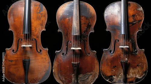 String tools, such as violin, guitar and cello, produce sounds with strings fluctuation