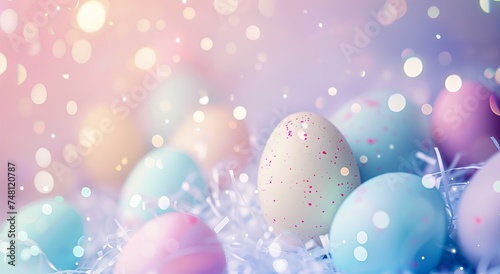 Easter bright Gradients cute modern background