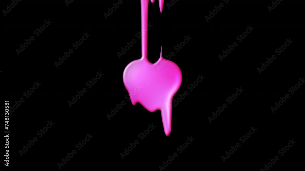 Love icon animation. Elastic melted motion graphic. High quality 4K rendered. Love icon animation. Elastic melted motion graphic. High quality 4K rendered.