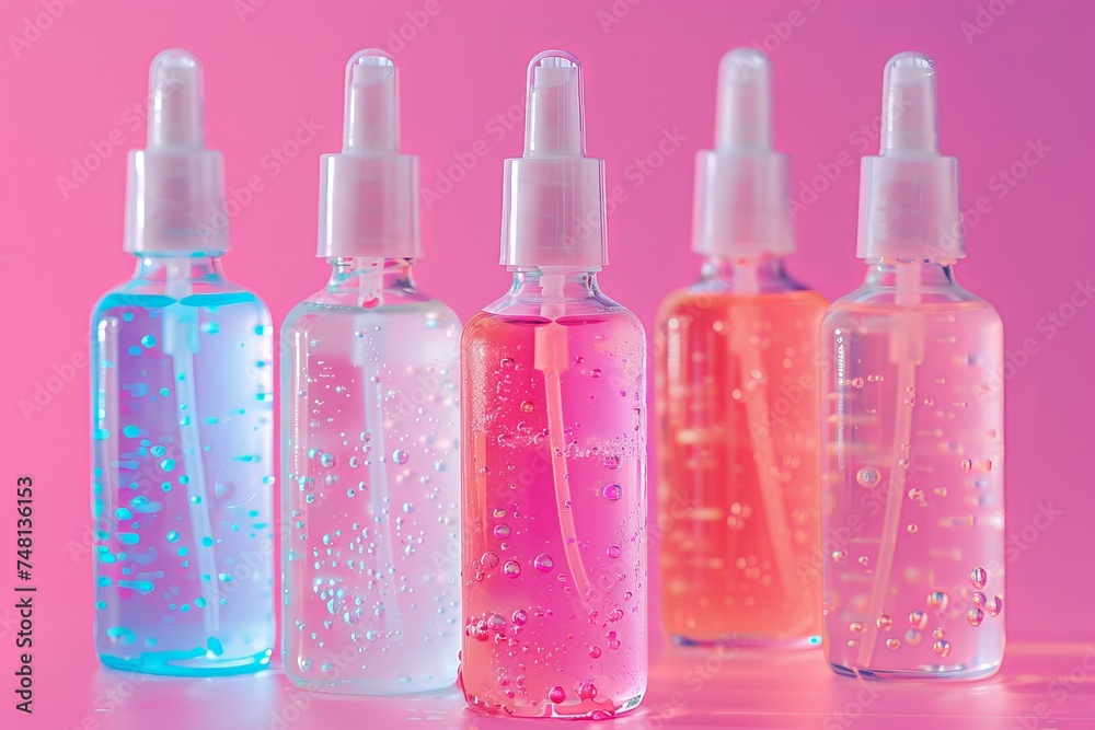 Facial woman skin care cream. Skincare treatment products: spa lotion, skincare cutaneous t cell lymphoma gel, oil, pipette with school wellness model serum and serum jar pot Facial woman skin care cream. Skincare treatment products: spa lotion, skincare cutaneous t cell lymphoma gel, oil, pipette with school wellness model serum and serum jar pot