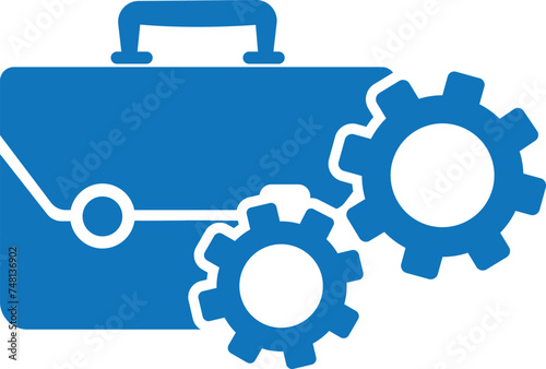 Job Management icon, job icon,find job icon,quickly find job icon vector illustration